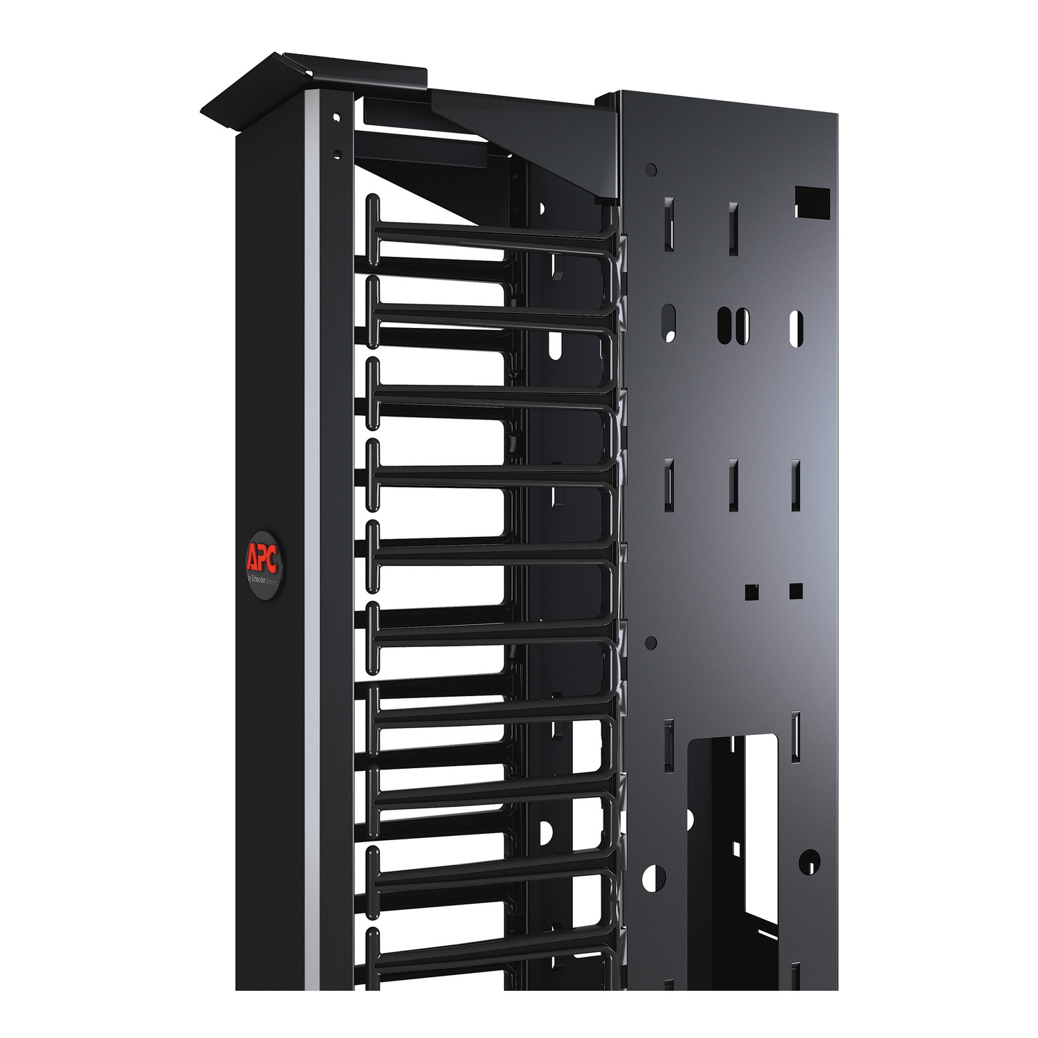 Performance,Vertical Cable Manager for 2 & 4 Post Racks, 84