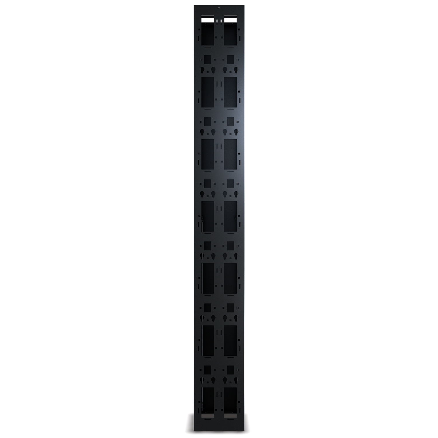 Performance, Vertical Cable Manager for 2 & 4 Post Racks, 84"H x 10"W, Single-Sided with Door View 4
