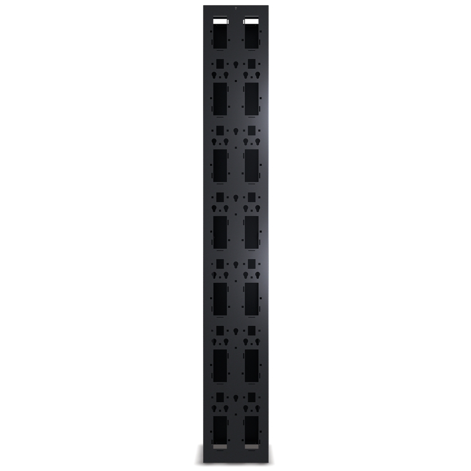 Performance, Vertical Cable Manager for 2 & 4 Post Racks, 84"H x 12"W, Single-Sided with Door View 4