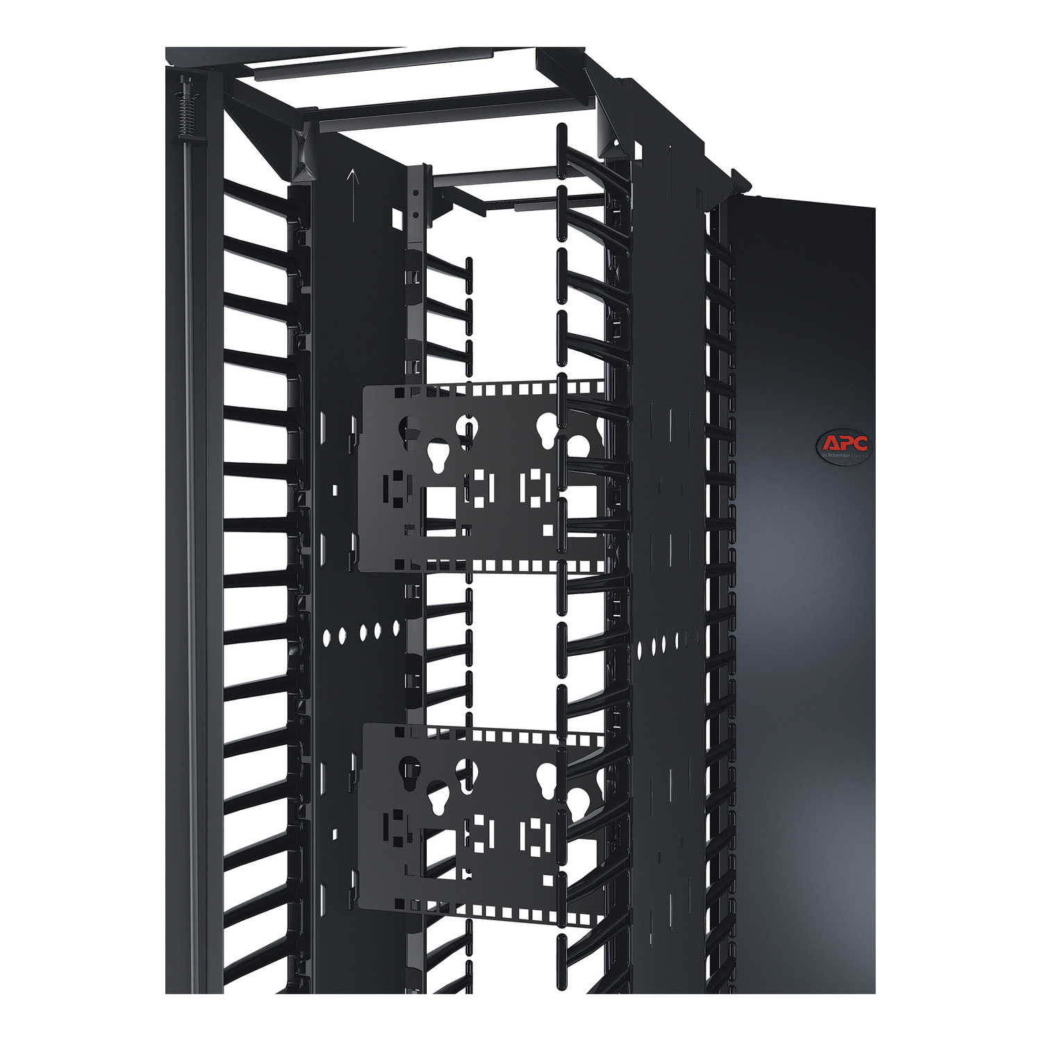 APC NetShelter Cable Management, Connector Accessory Bracket, for 12