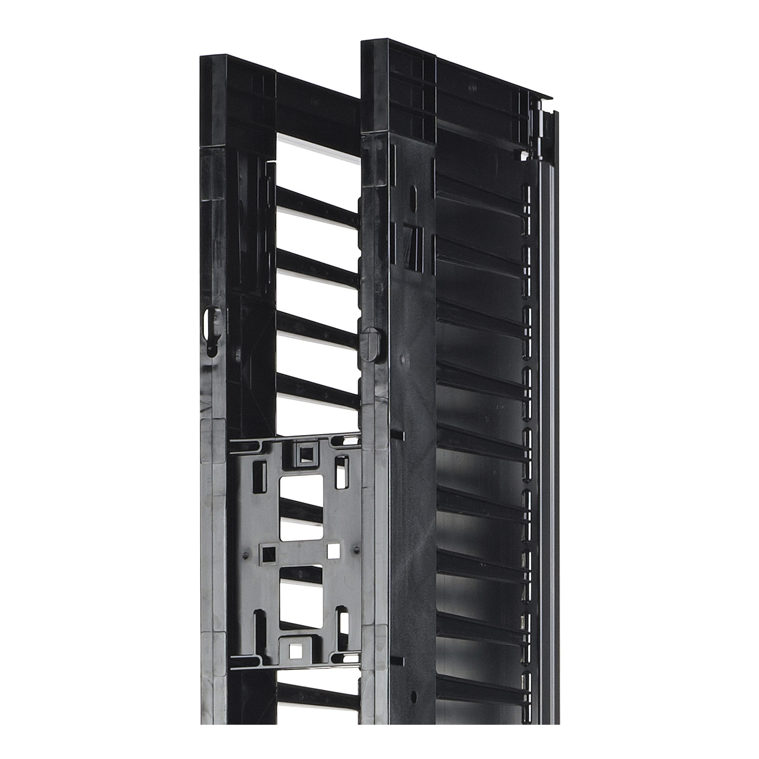 Valueline, Vertical Cable Manager for 2 & 4 Post Racks, 84"H X 6"W, Single-Sided with Door View 6