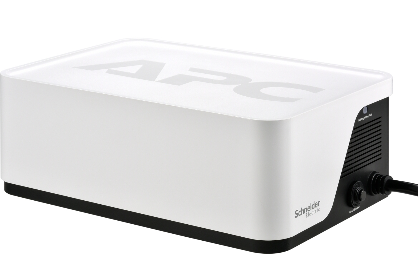 APC Back-UPS, 700VA/420W, Floor/Wall Mount, 120V, 6x NEMA 5-15R outlets, USB Type A + C Ports, Battery is not user replaceable Front View