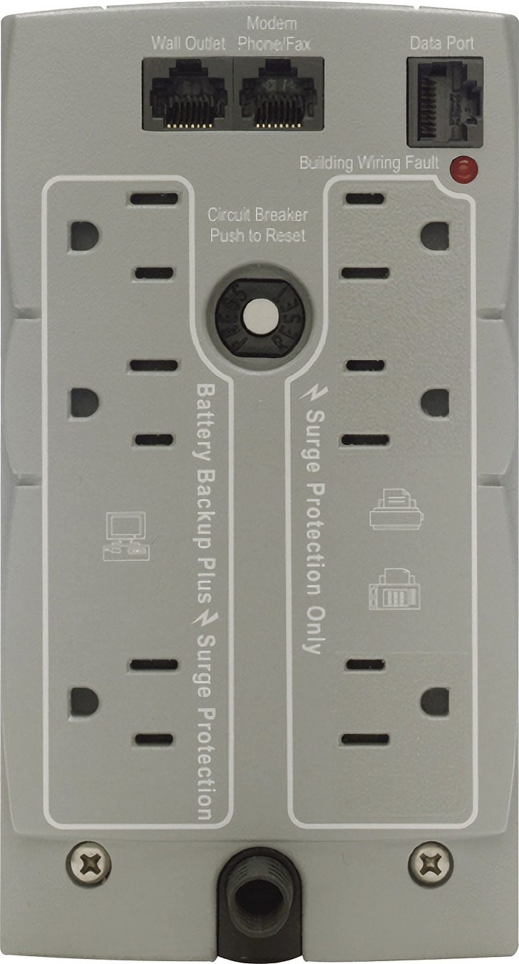 APC Back-UPS CS 350VA, 120V, 6 NEMA outlets (4 surge) View 4