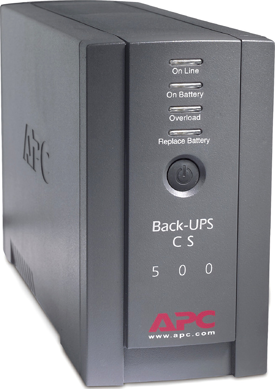 APC Back-UPS, 500VA, Tower, 120V, 6 NEMA 5-15R Outlets , User Replaceable Battery View 6