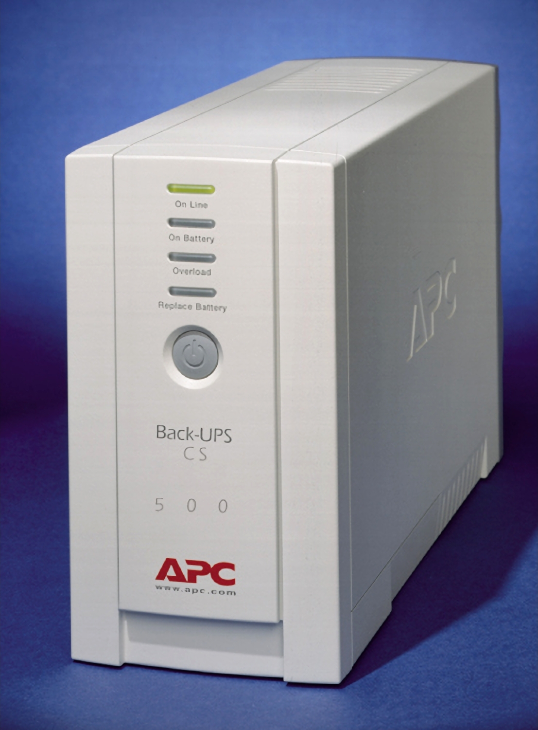 APC Back-UPS CS 500VA, 120V, beige, 6 NEMA outlets (3 surge) View 6