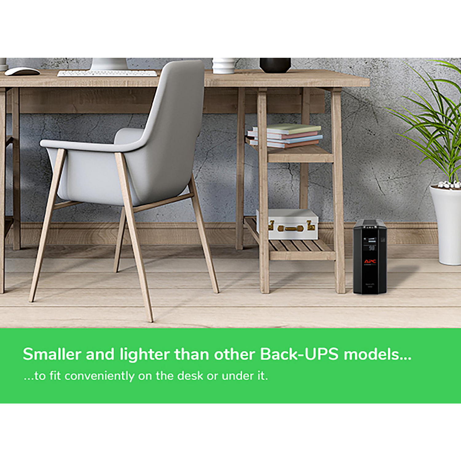 APC Back-UPS Pro 1050VA Retail, 1050VA, 600W, 8 outlets, LCD display View 8