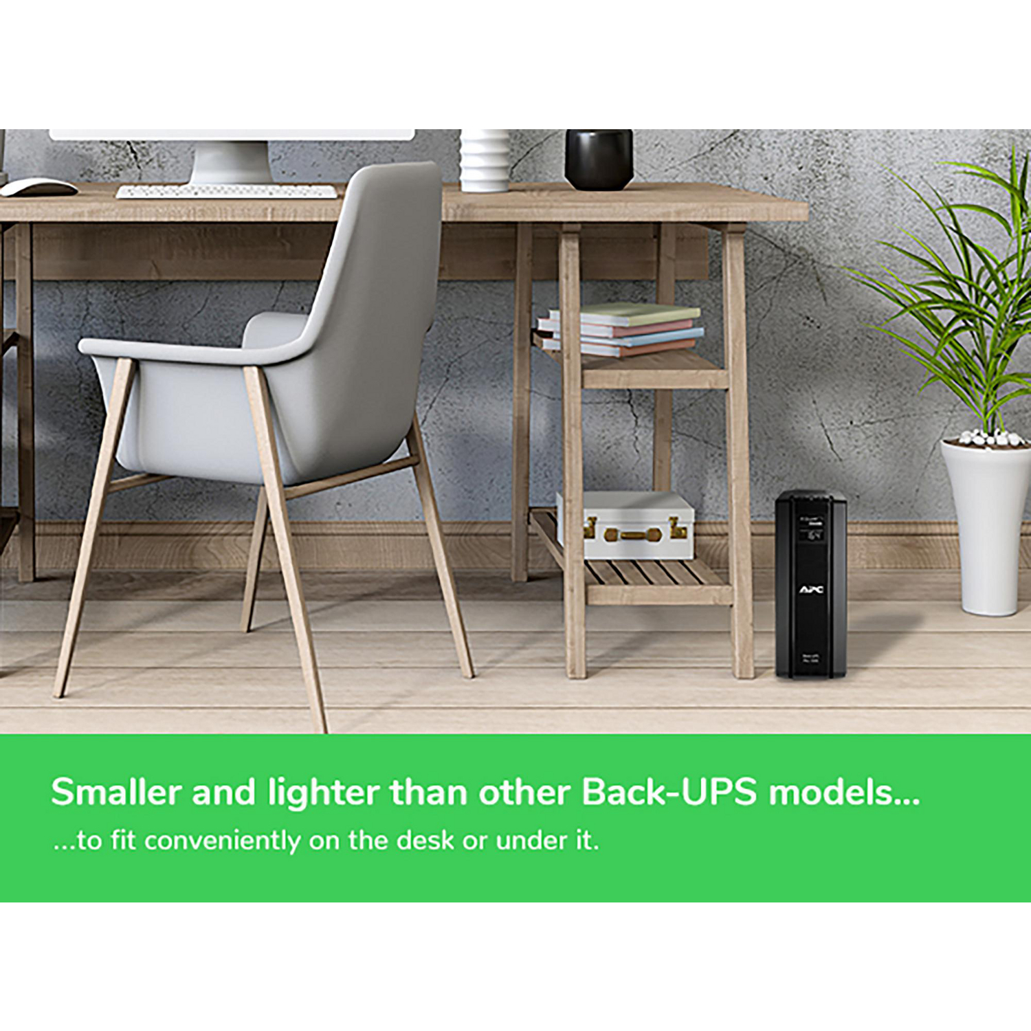 APC Back-UPS Pro, 1500VA/865W, Tower, 120V, 10x NEMA 5-15R outlets, AVR, LCD, User Replaceable Battery View 7