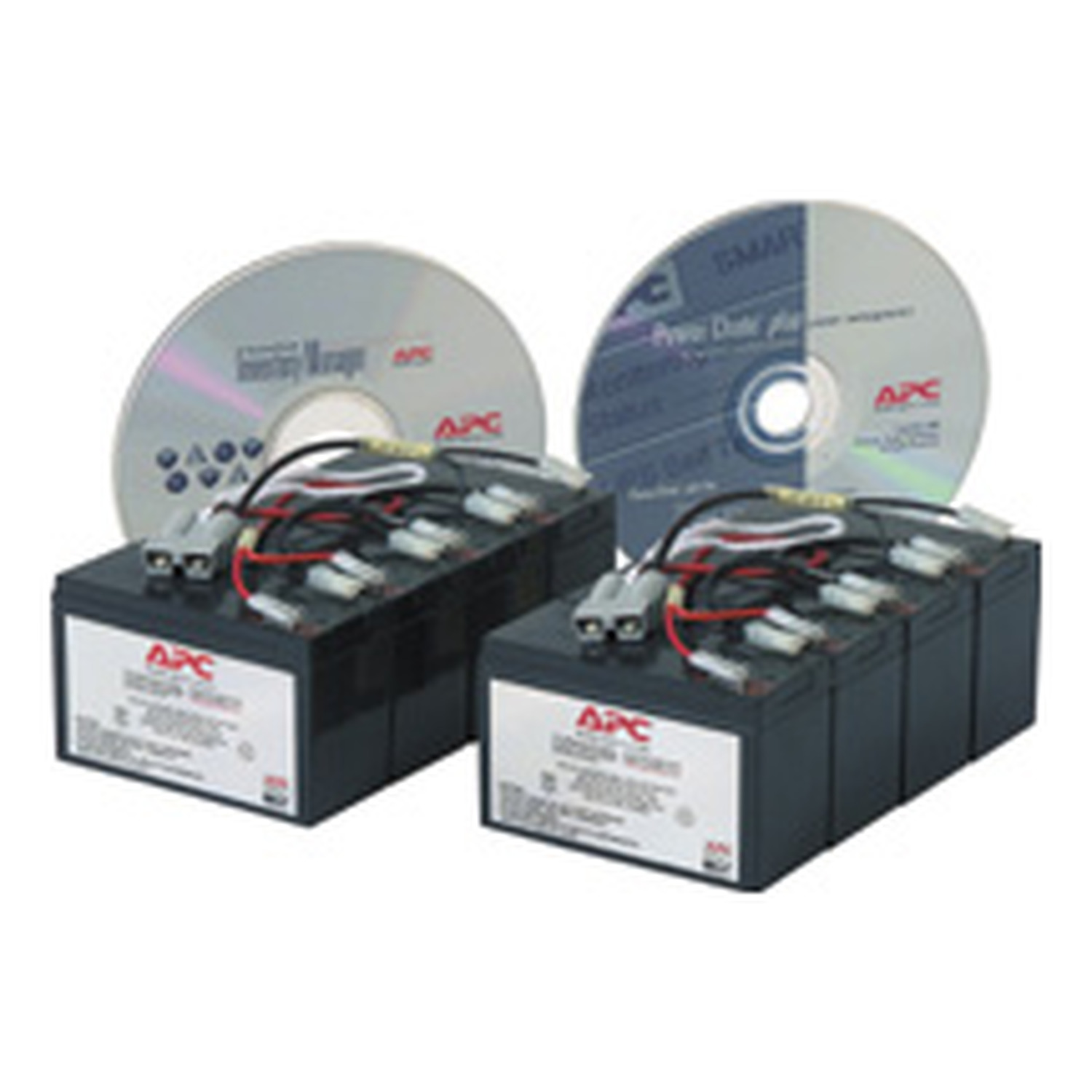 APC Replacement Battery Cartridge #12 with 2 Year Warranty Back View