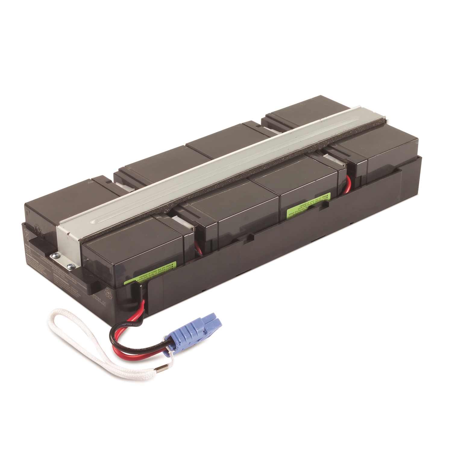 APC Replacement Battery Cartridge, VRLA battery, 9Ah, 48VDC, 2-year warranty Front View