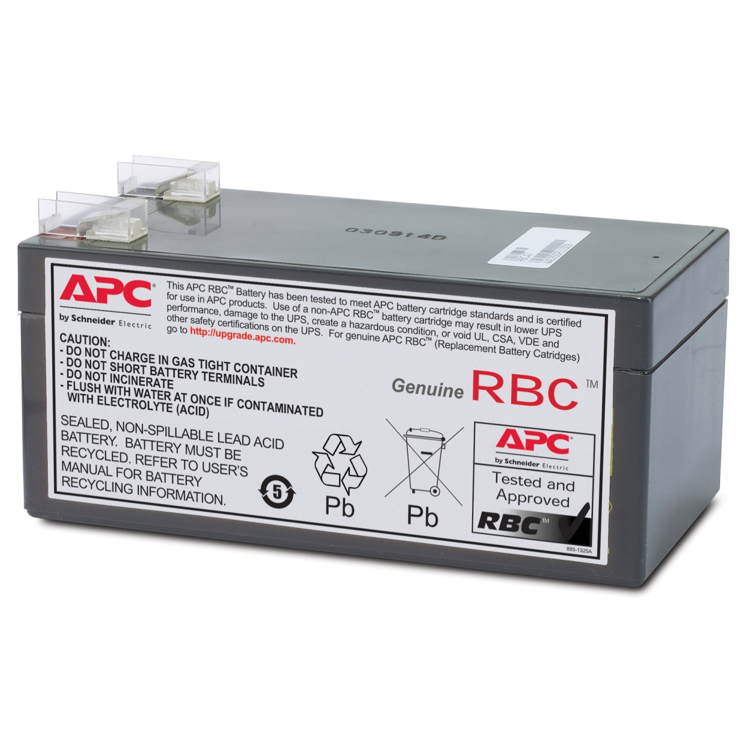 APC Replacement Battery Cartridge #47 with 2 Year Warranty (RBC47)