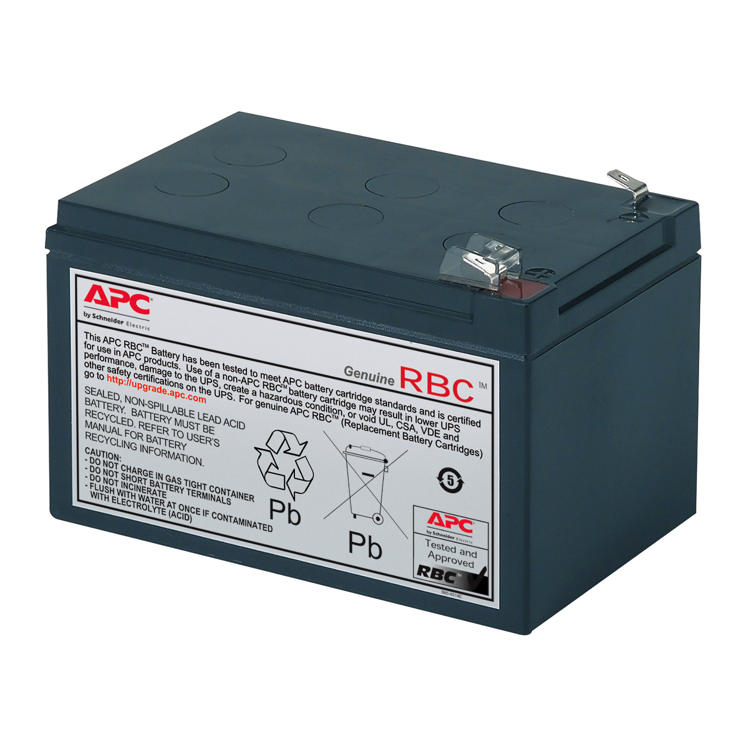APC Replacement Battery Cartridge 4 with 2 Year Warranty (RBC4)