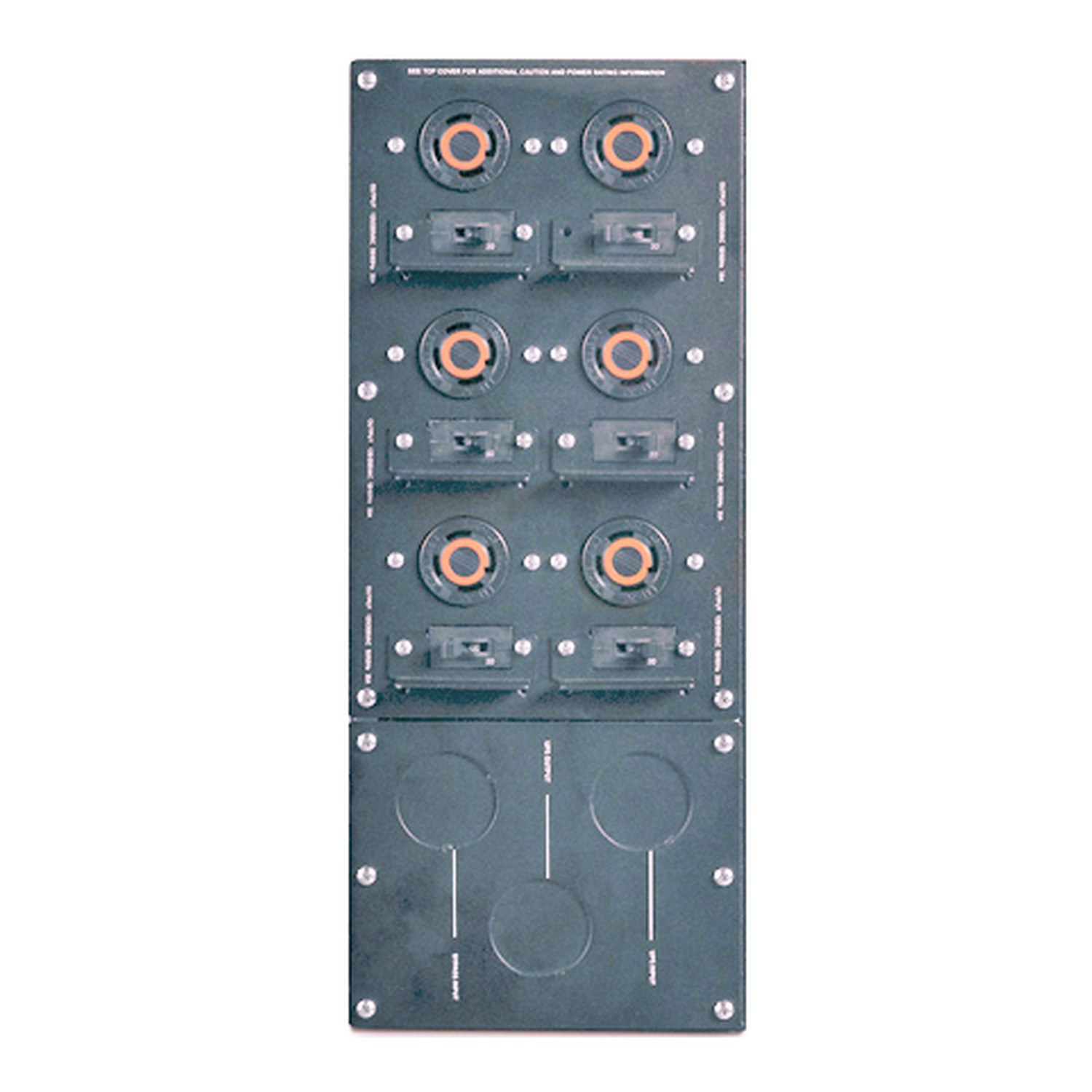 APC Service Bypass Panel- 200/208/240V; 100A; MBB; Hardwire input; (6) L14-30R output View 10