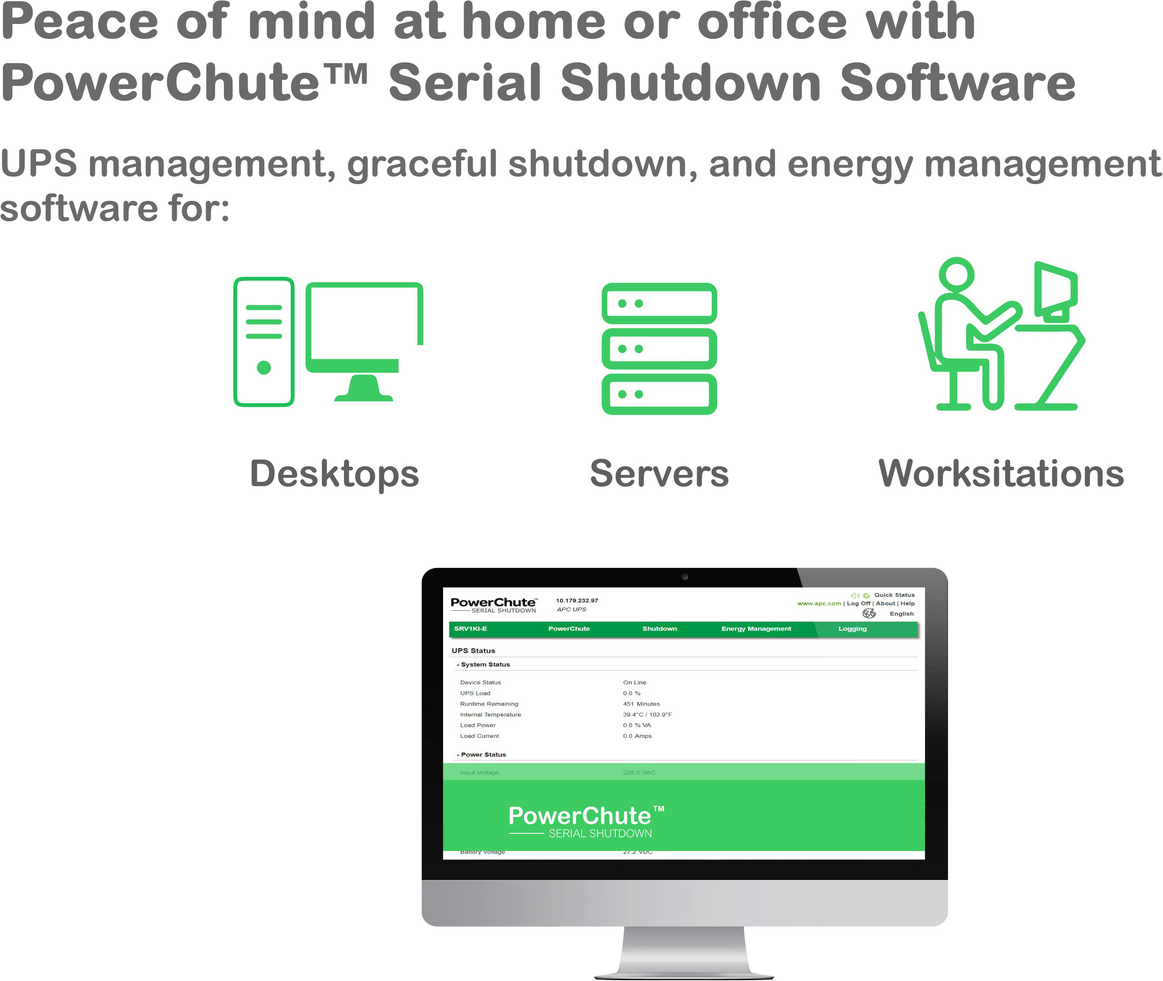 APC Smart-UPS, Line Interactive, 1500VA, Rackmount 2U, 120V, 6x NEMA 5-15R outlets, SmartConnect Port+Network Card, AVR, LCD View 7