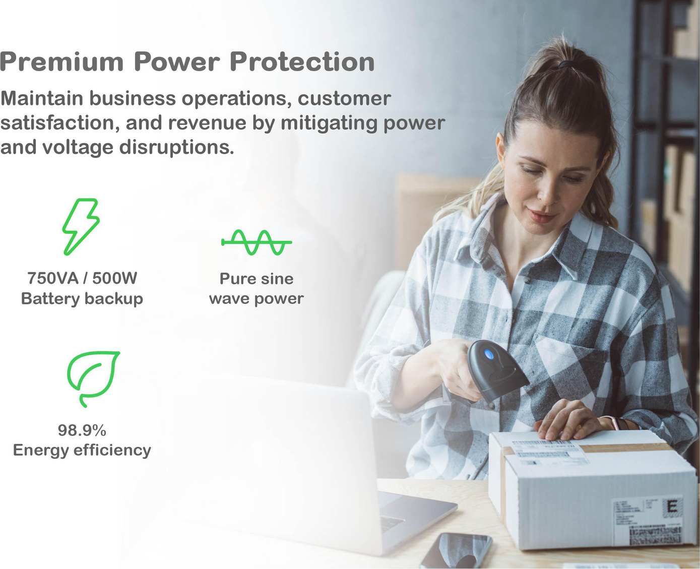 APC Smart-UPS, Line Interactive, 750VA, Rackmount 2U, 120V, 6x NEMA 5-15R outlets, SmartConnect Port+Network Card, AVR, LCD View 8