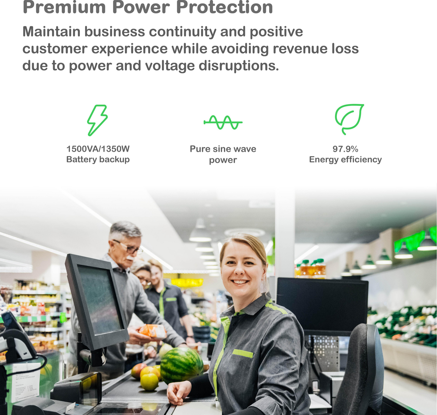 APC Smart-UPS, Line Interactive, 1500VA, Lithium-ion, Rackmount 3U, 120V, 6x NEMA 5-15R outlets, SmartConnect Port+Network Card, Short Depth, AVR, LCD View 8