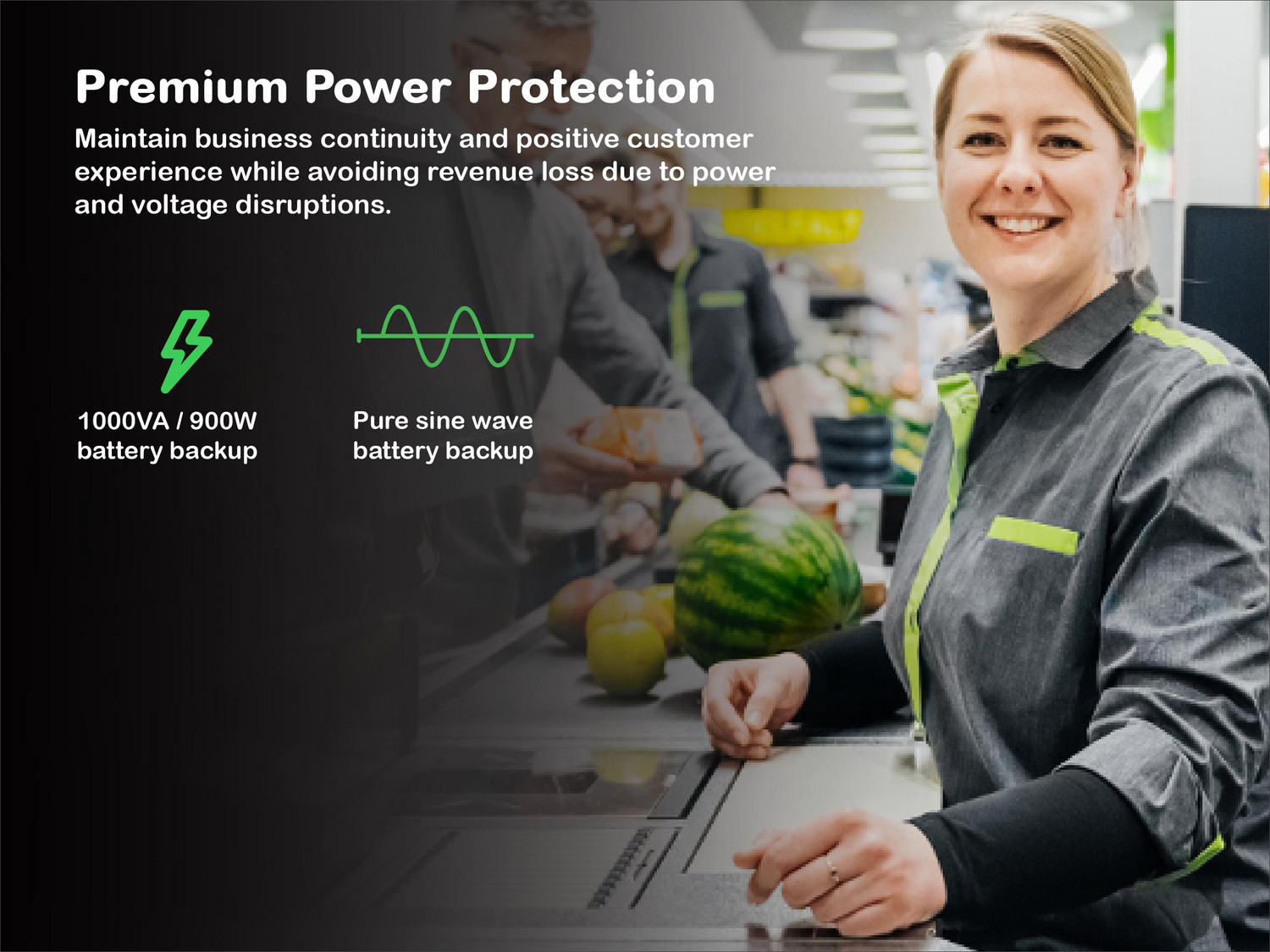 APC Smart-UPS X, Line Interactive, 1000VA, Rack/tower convertible 2U, 120V, 8x 5-15R NEMA, SmartConnect port+NMC, Extended runtime View 5