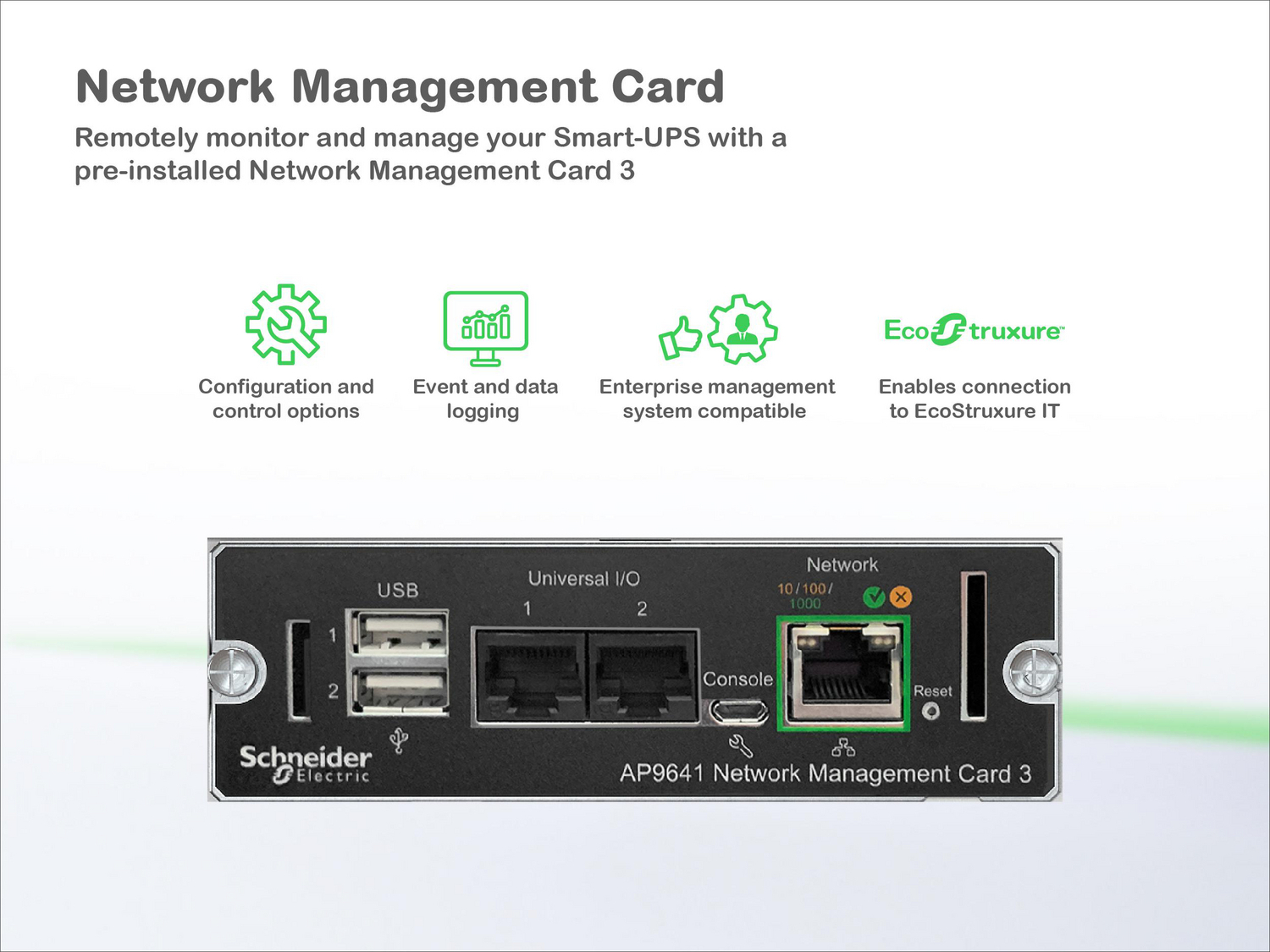 APC Smart-UPS X, Line Interactive, 1000VA, Rack/tower convertible 2U, 120V, 8x 5-15R NEMA, SmartConnect port+NMC, Extended runtime View 9