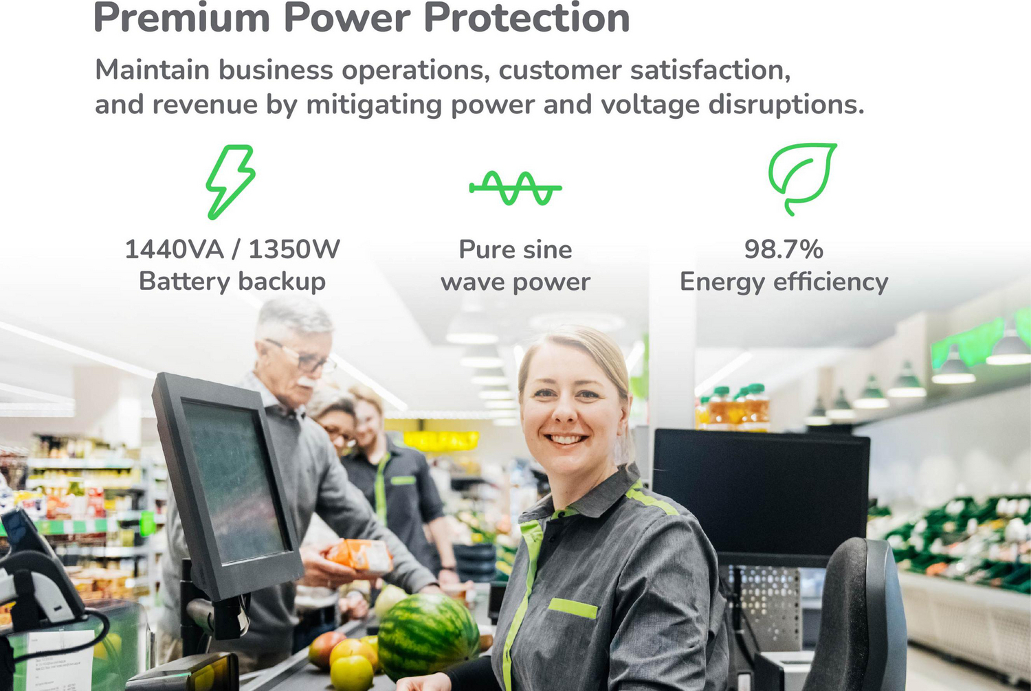 APC Smart-UPS X, Line Interactive, 1500VA, Rack/tower convertible 2U, 120V, 8x 5-15R NEMA, SmartConnect port+NMC, Extended runtime View 15