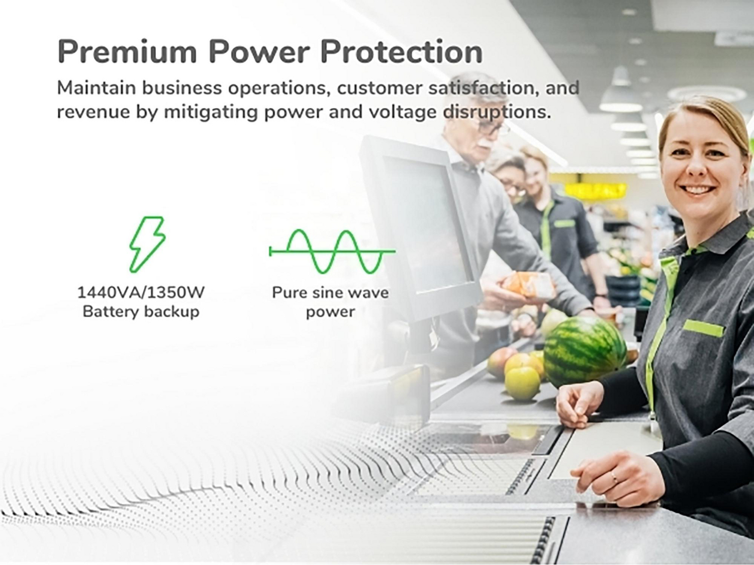 APC Smart-UPS X, Line Interactive, 1500VA, Rack/tower convertible 2U, 120V, 8x 5-15R NEMA, SmartConnect port, Extended runtime View 7