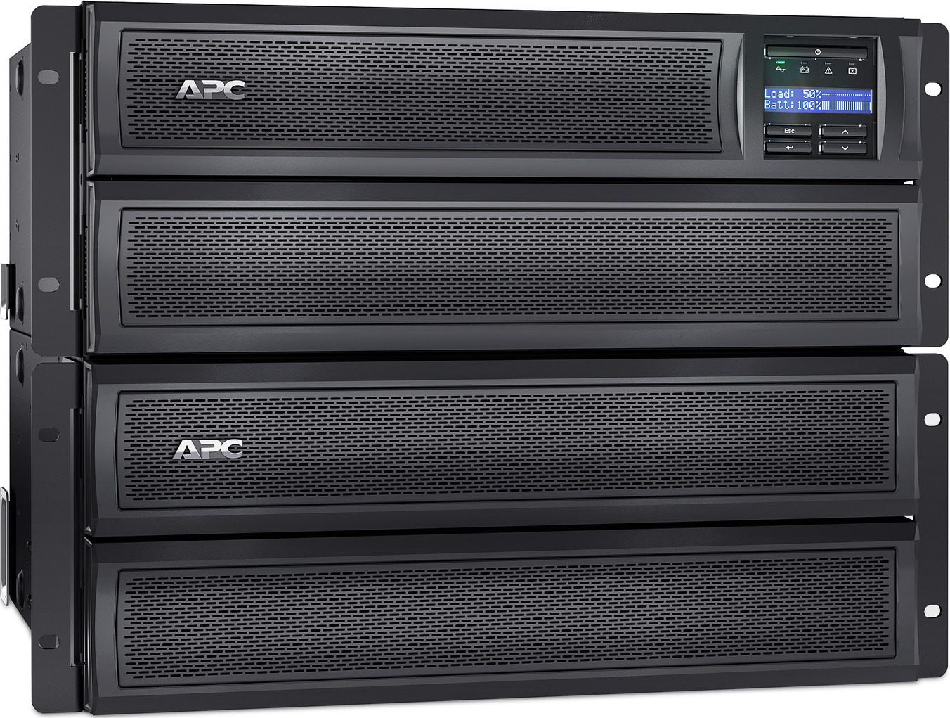 APC Smart-UPS X, Line Interactive,2000VA,Rack/tower convertible 4U, 100V-127V, 6x 5-15R+3x 5-20R+1x L5-20R NEMA,SmartSlot,Extended runtime,Short depth View 11