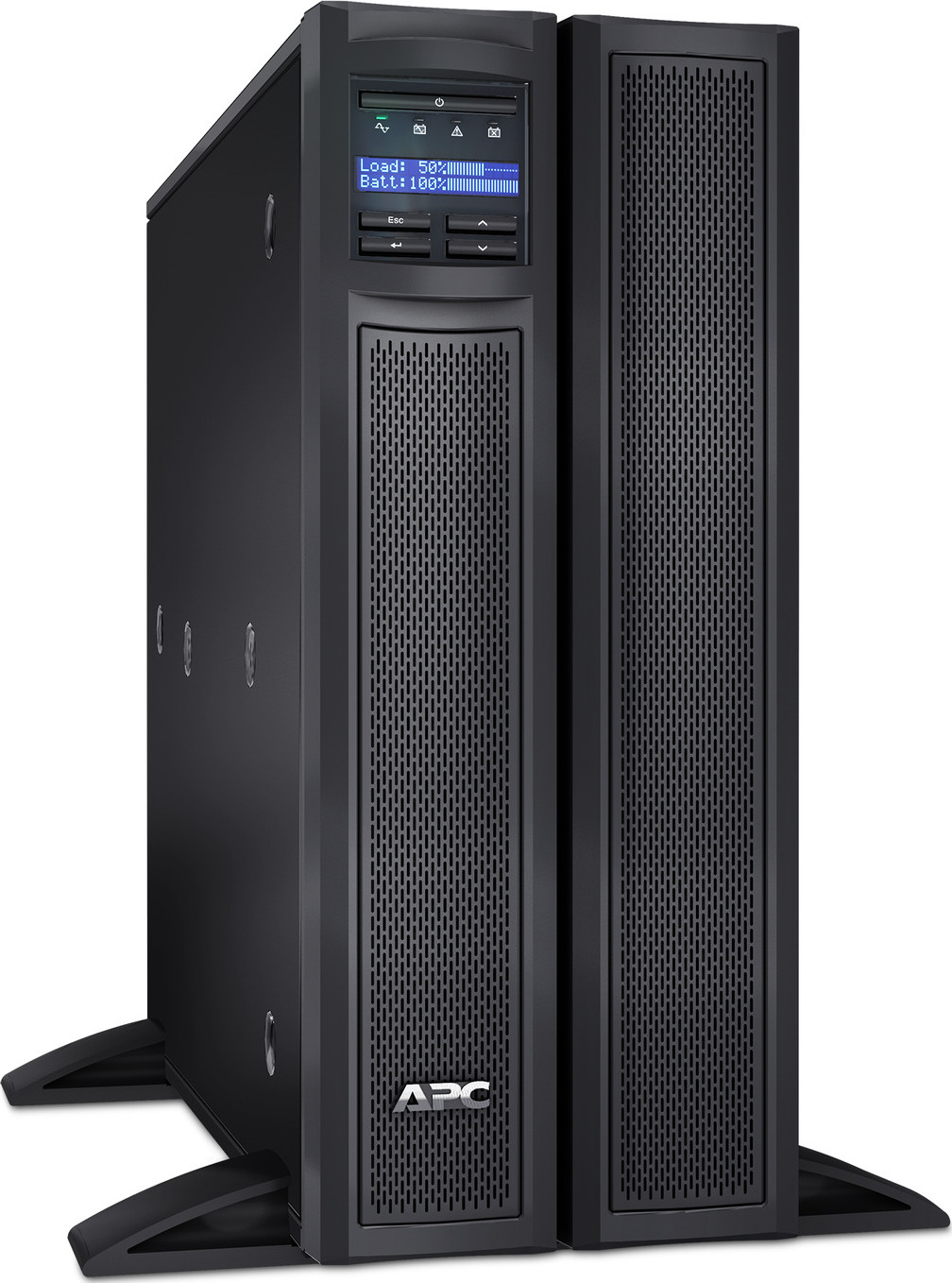 APC Smart-UPS X, Line Interactive,2000VA,Rack/tower convertible 4U, 100V-127V, 6x 5-15R+3x 5-20R+1x L5-20R NEMA,SmartSlot,Extended runtime,Short depth View 5