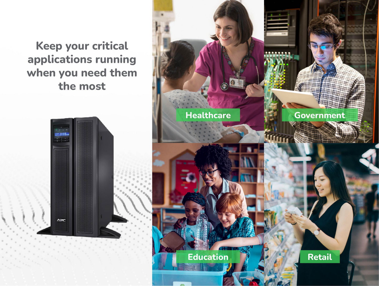 APC Smart-UPS X, Line Interactive, 3kVA, Rack/tower convertible 4U, 100V-127V, 6x 5-15R+3x 5-20R+1x L5-30R NEMA, NMC, Extended runtime, Short depth View 20