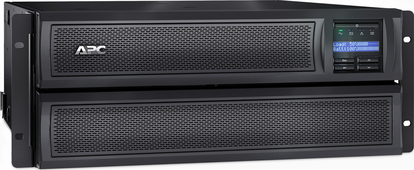 APC Smart-UPS X, Line Interactive, 3kVA, Rack/tower convertible 4U, 100V-127V, 6x 5-15R+3x 5-20R+1x L5-30R NEMA, NMC, Extended runtime, Short depth Hardware Detail