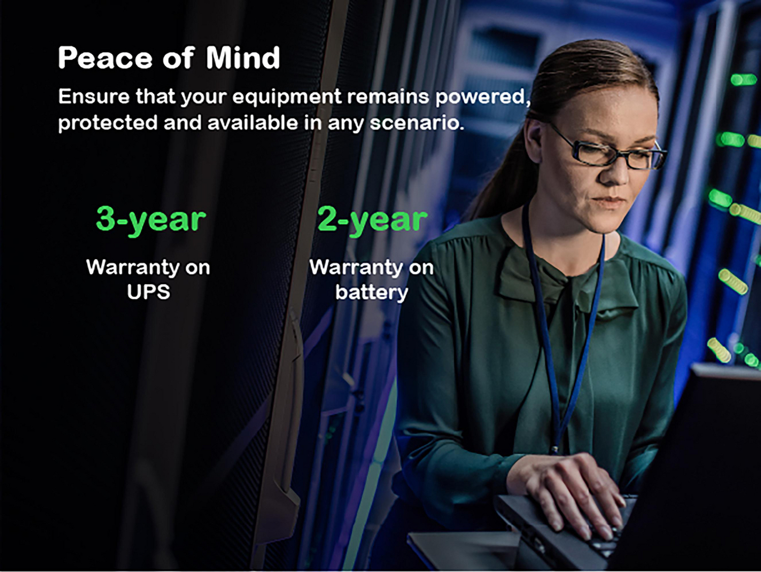 APC Smart-UPS On-Line, 1000VA, Tower, 120V, 6x 5-15R NEMA outlets, SmartSlot, Extended runtime, W/O rail kit View 6