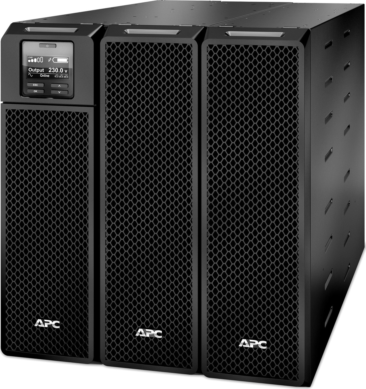 APC Smart-UPS On-Line, 10kVA/10kW, Tower, 208V, 4x L6-20R+2x L6-30R NEMA outlets, Network Card+SmartSlot, Extended runtime, W/O rail kit View 6