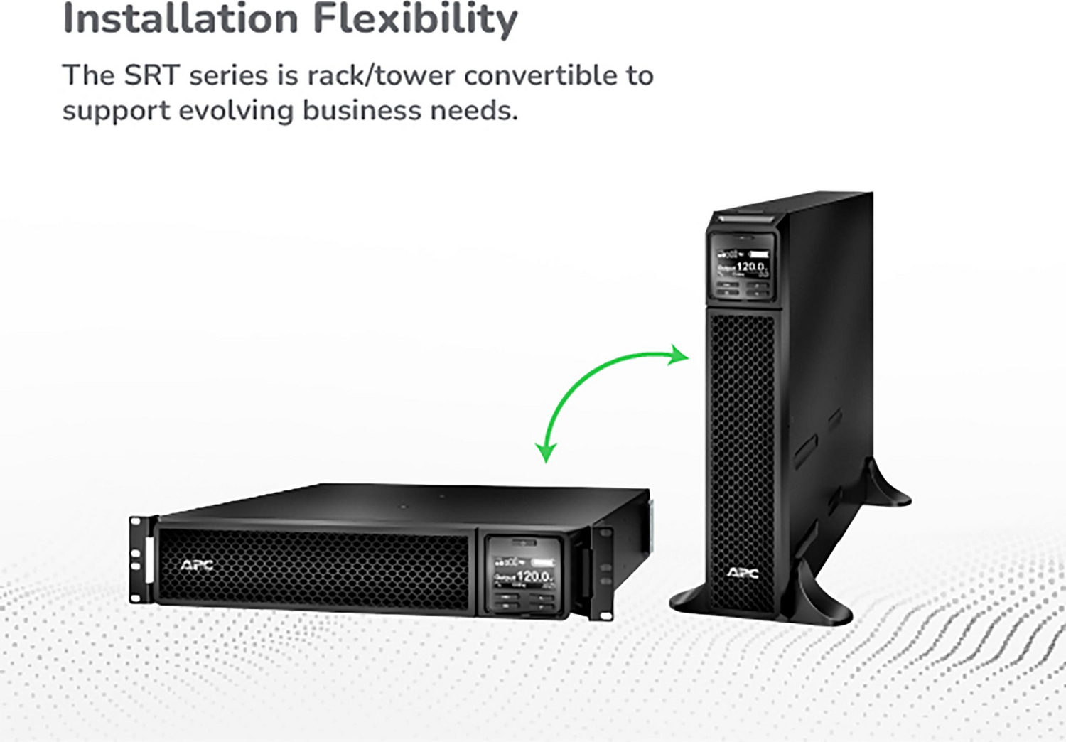 APC Smart-UPS On-Line, 1500VA, Rackmount 2U, 120V, 6x NEMA 5-15R outlets, SmartSlot, Extended runtime, W/ rail kit View 10