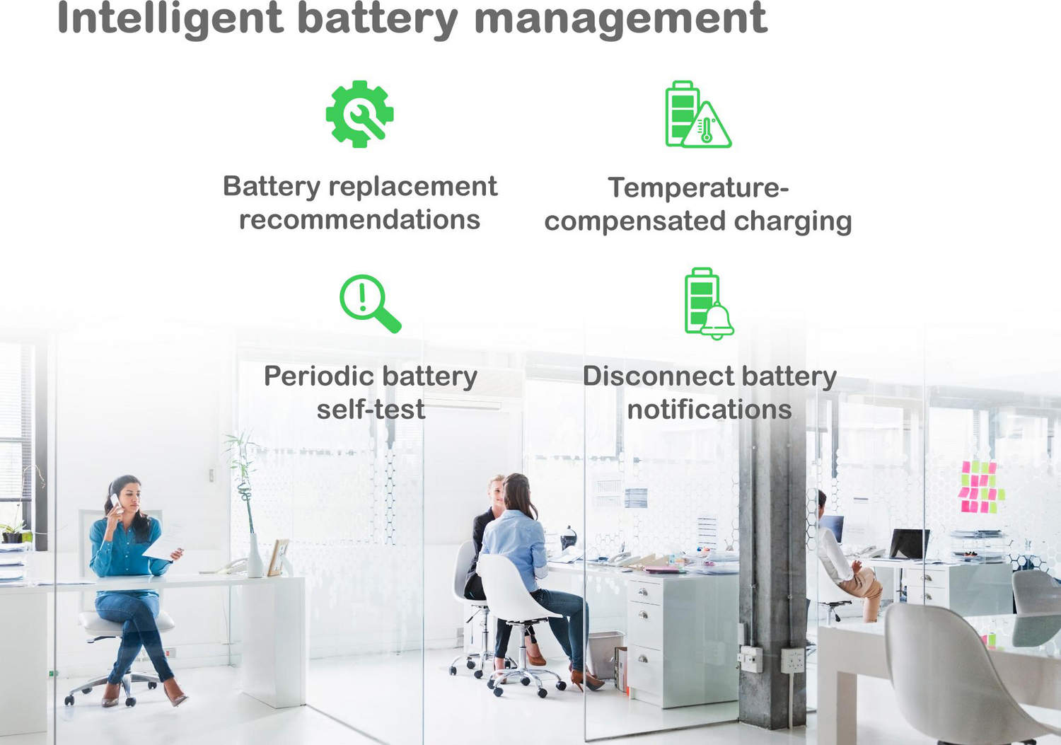 APC Smart-UPS On-Line, 1500VA, Tower, 120V, 6x 5-15R NEMA outlets, SmartSlot, Extended runtime, W/O rail kit View 9