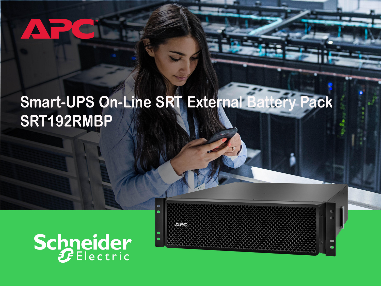 APC Smart-UPS On-Line SRT External Battery Pack, 3U Rack, 192Vdc View 16