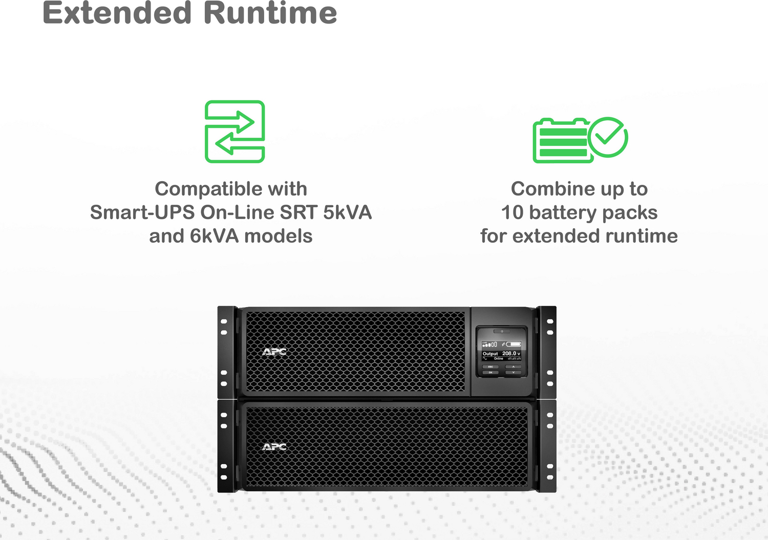 APC Smart-UPS On-Line SRT External Battery Pack, 3U Rack, 192Vdc View 17