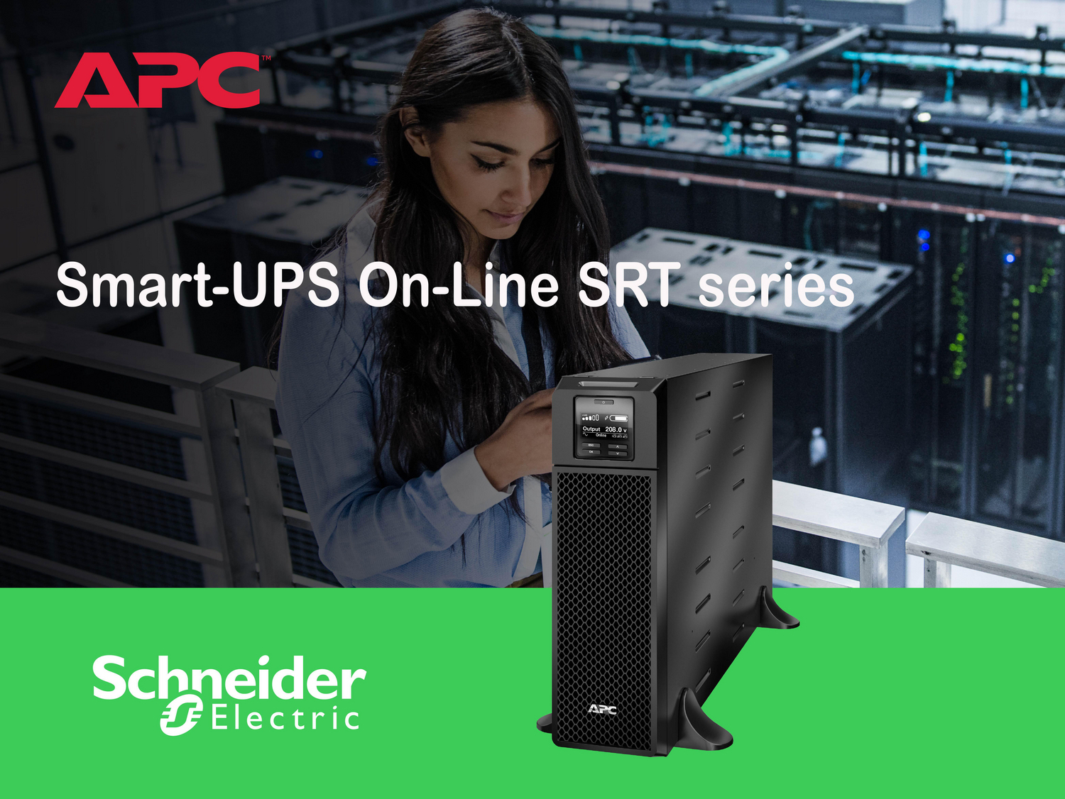 APC Smart-UPS On-Line, 5.4kVA, Tower, 208V, 2x L6-20R+2x L6-30R NEMA outlets, Network Card+SmartSlot, Extended runtime, W/O rail kit View 7