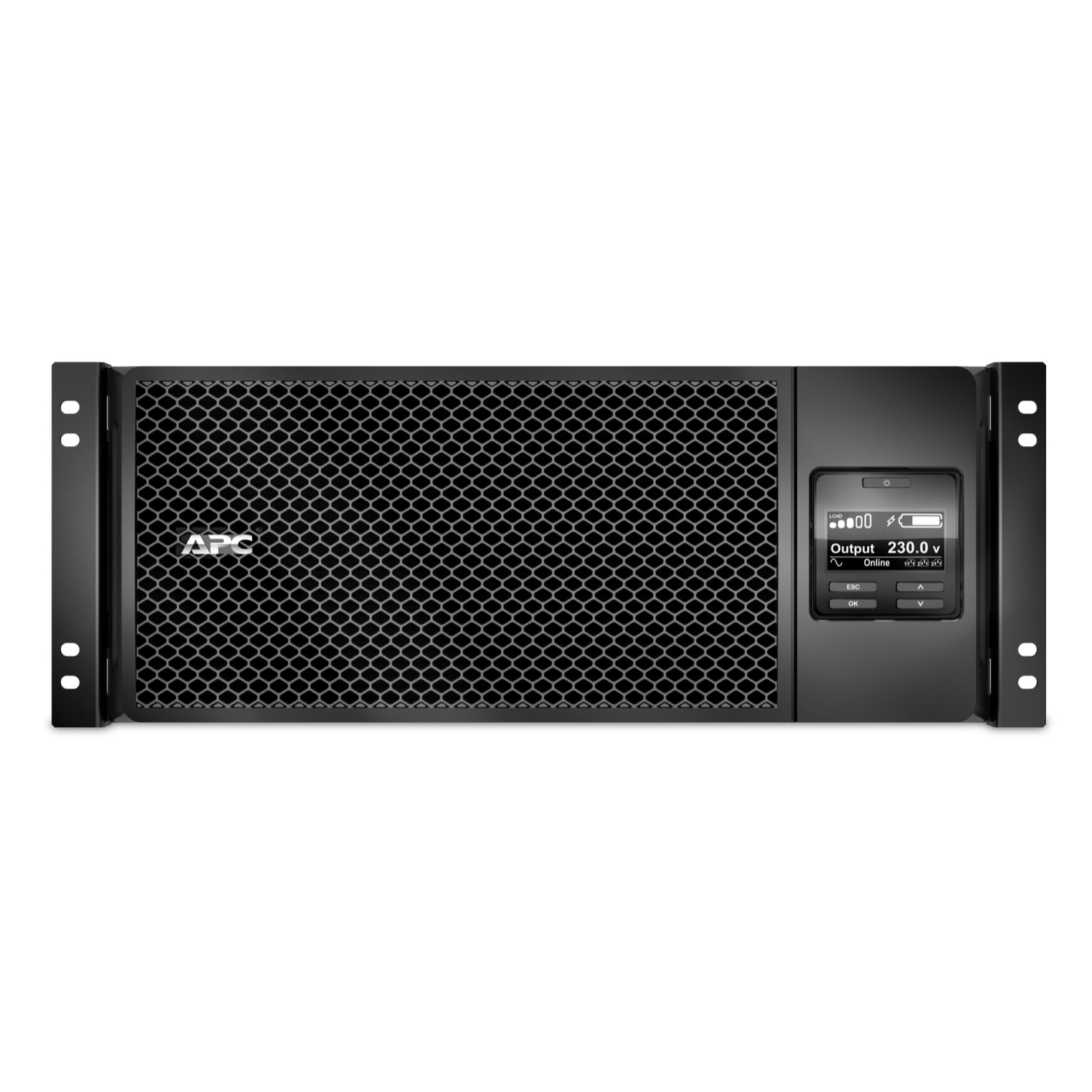 APC Smart-UPS On-Line, 6kVA/6kW, Rackmount 4U, 230V, 6x C13+4x C19 IEC outlets, Network Card+SmartSlot, Extended runtime, W/ rail kit, Marine View 14