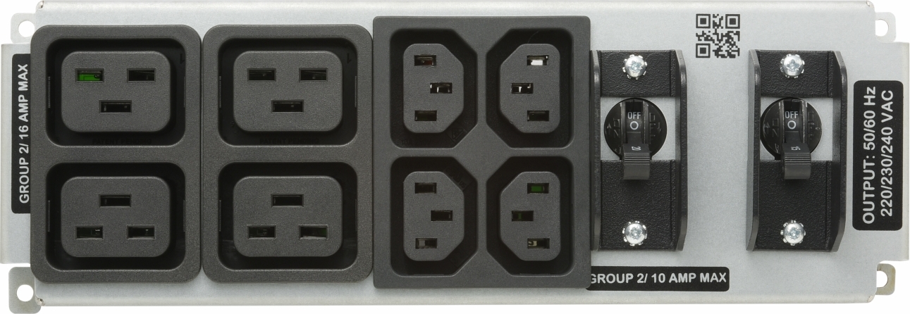 APC Smart-UPS Ultra On-Line 5KVA OUTPUT IEC KIT Back View