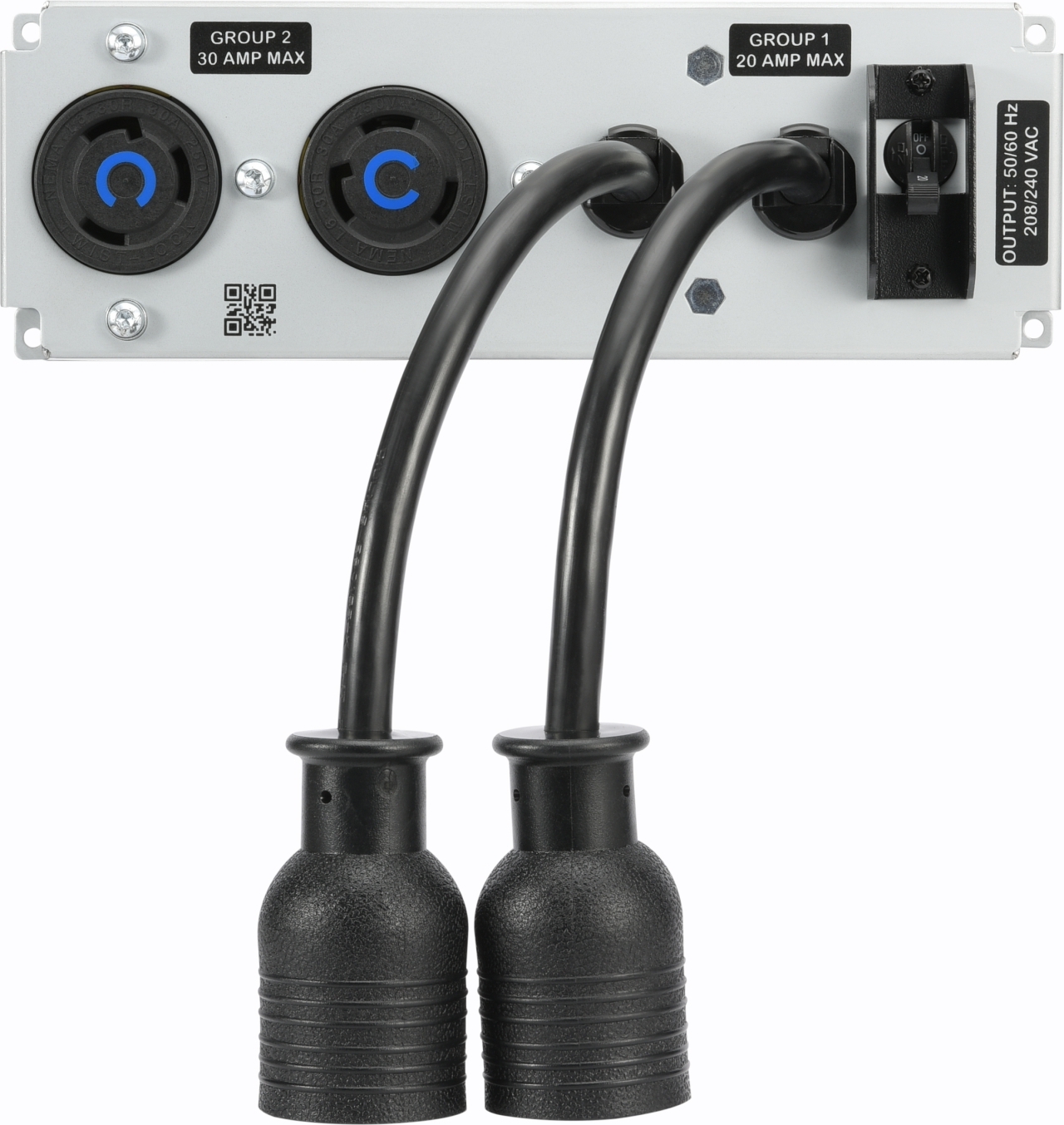 APC Smart-UPS Ultra On-Line 5KVA PDU 208V (2)L6-30 (2)L6-20 Pigtail Front View