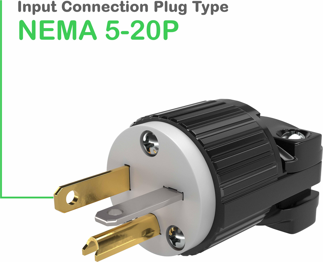 APC Smart-UPS Ultra On-Line, 2200VA, Lithium-ion, Rack/Tower 1U, 120V, 5x 5-20R, 1x L5-20R NEMA outlets, SmartConnect, Extended runtime, W/rail kit View 14