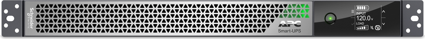 APC Smart-UPS Ultra On-Line, 2200VA, Lithium-ion, Rack/Tower 1U, 120V, 5x 5-20R, 1x L5-20R NEMA outlets, Network Card, Extended runtime, W/rail kit View 6