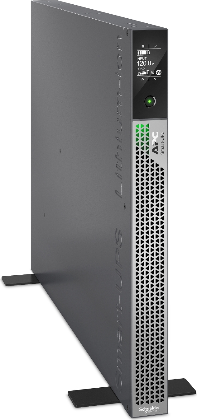APC Smart-UPS Ultra On-Line, 2200VA, Lithium-ion, Rack/Tower 1U, 120V, 5x 5-20R, 1x L5-20R NEMA outlets, Network Card, Extended runtime, W/rail kit View 8