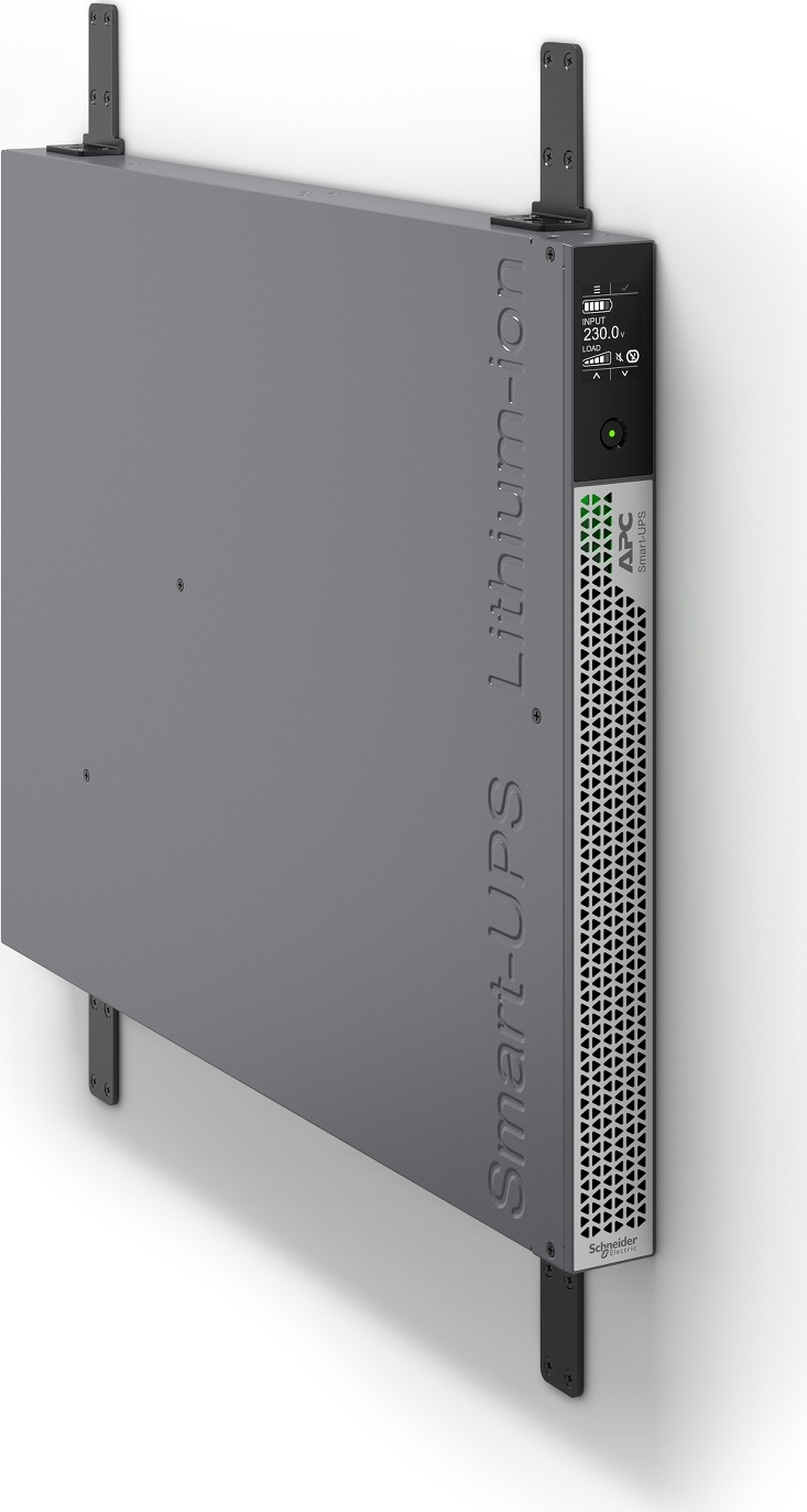 APC Smart-UPS Ultra On-Line, 3000VA, Lithium-ion, Rack/Tower 1U, 208/230V, 3x C13, 2x C19 IEC outlets, SmartConnect, Extended runtime, W/rail kit View 8