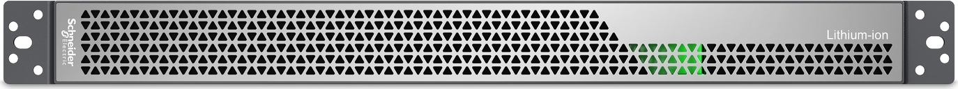 APC Smart-UPS Ultra Lithium-Ion Battery Pack 1U Back View