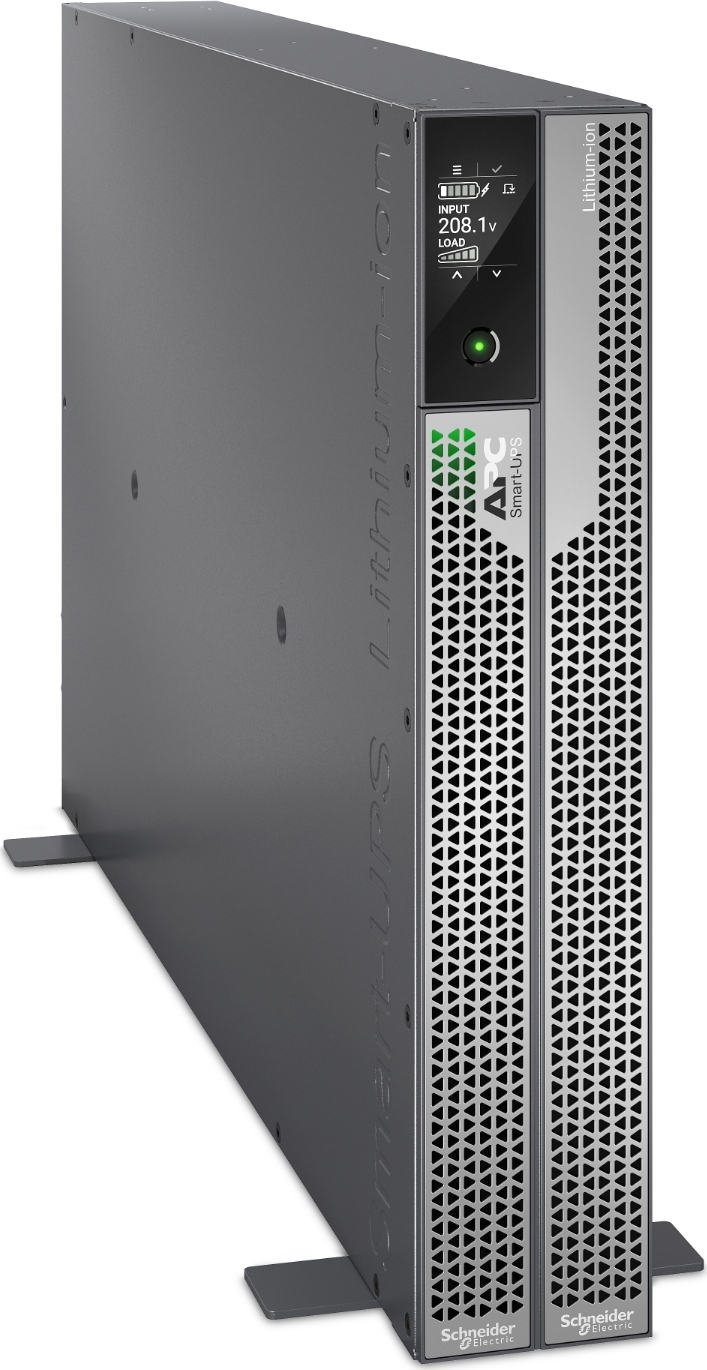 APC Smart-UPS Ultra On-Line, 5000VA, Lithium-ion, Rack/Tower 2U, 230V, Hardwired 3-Wire Output, Network Card, Extended runtime, W/rail kit View 6