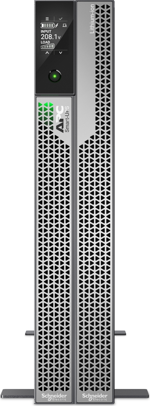 APC Smart-UPS Ultra On-Line, 5000VA, Lithium-ion, Rack/Tower 2U, 208V, 2 L6-20R + 2 L6-30R NEMA outlets, Network Card, Extended runtime, W/rail kit View 6