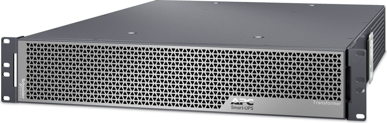 APC Smart-UPS Ultra Step-Down Transformer, 5kVA, rackmount, 2U, 12x NEMA 5-20R outlets Front View