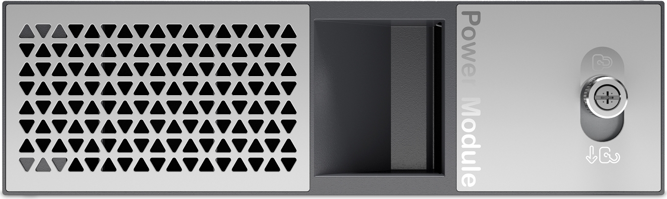 APC Smart-UPS Modular Ultra 5kW/5kVA Power Module 208V Back View