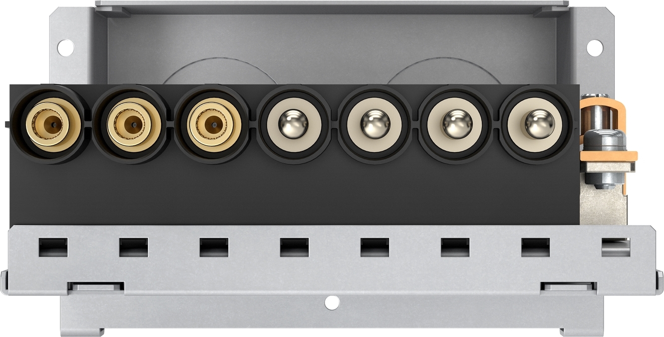 APC Smart-UPS Modular Ultra I/O Wiring Tray, 200/208V Front View