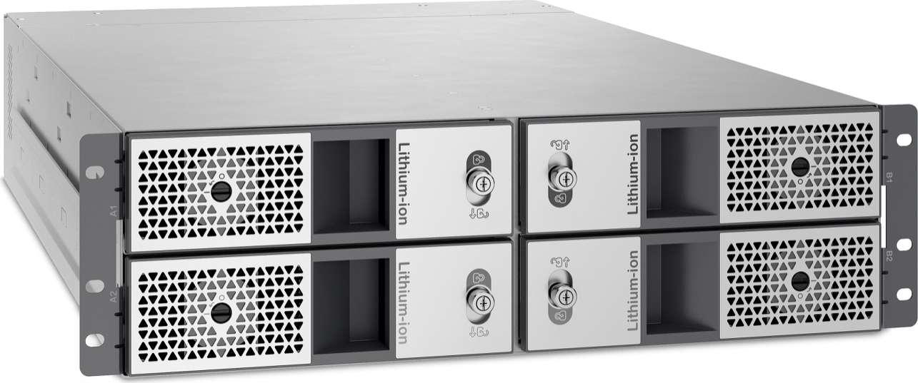 APC Smart-UPS Modular Ultra External Battery Pack with 4 Battery Modules Rackmount Front View