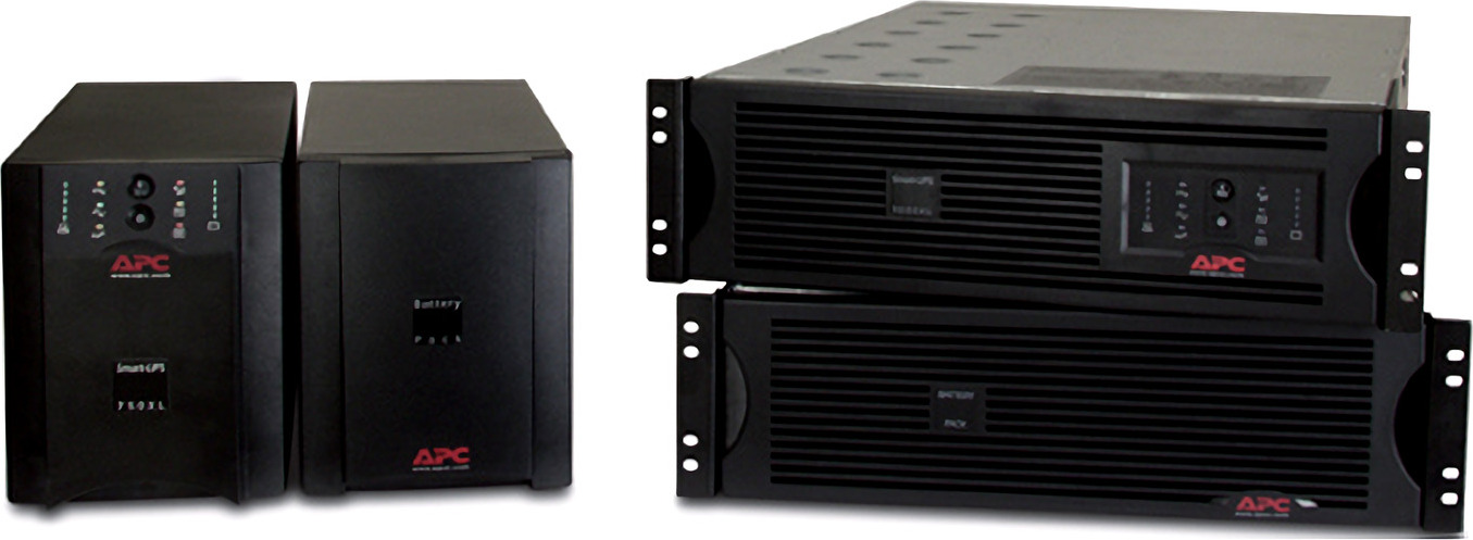 APC Smart-UPS XL 1000VA USB & Serial 230V Back View