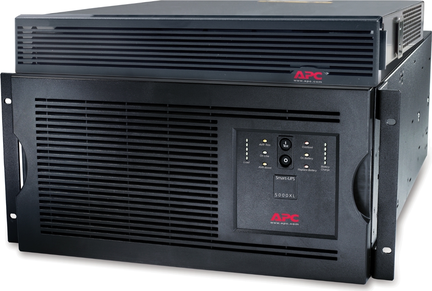 APC Smart-UPS 5000VA RM w/Transformer, 208V input and 120/208V Output Front View